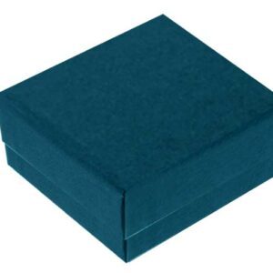 COL.GM 16,5X16,5+2,9 NATURE BLEU PETROLE MOUSSE NOIRE MOUSSE NOIRE