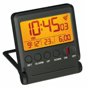 R.LCD RC PORTEFEUILLE NOIR ECLAIRAGE AMBRE