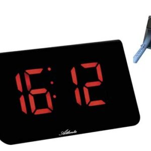 R.LCD RECTANGLE NOIR 3 ALARMES CHARGEUR QI