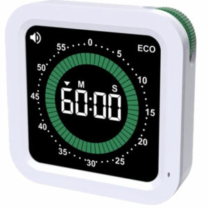 COMP-MINUTE quartz CARRE BLANC