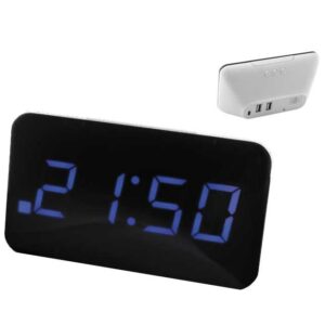 R. LCD RECTANGLE SUR SECTEUR DIODE BLEU 2 ALAR