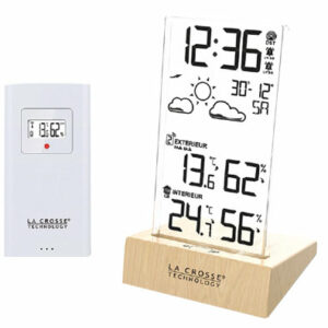 STATION METEO AVEC BASE EFFET BOIS
